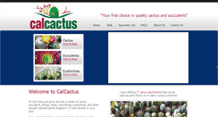 Desktop Screenshot of calcactusnursery.com